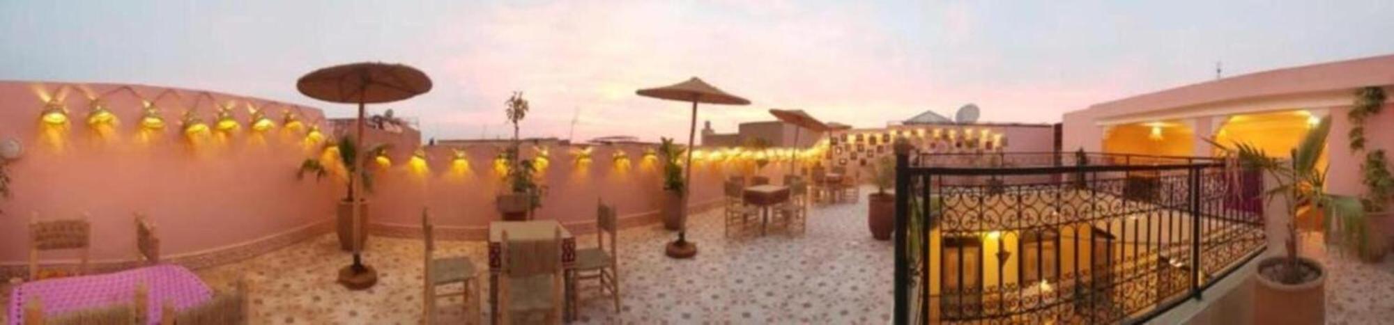 Hostel World Rooftop Marrakech Marrakesh Buitenkant foto
